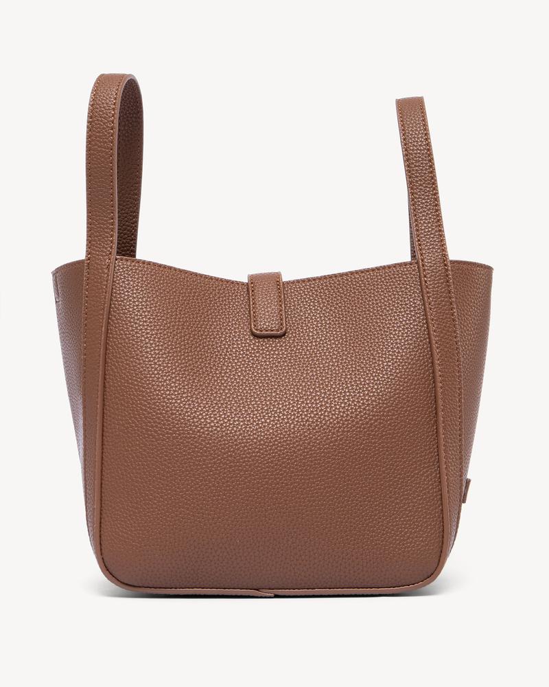 NEWBELLA Vera 3 PCS Set Top Handle Crossbody Bags Includes Handbag & Wallet Stylish Functional Design with Magnetic Closure Detachable Strap,FallFreshness