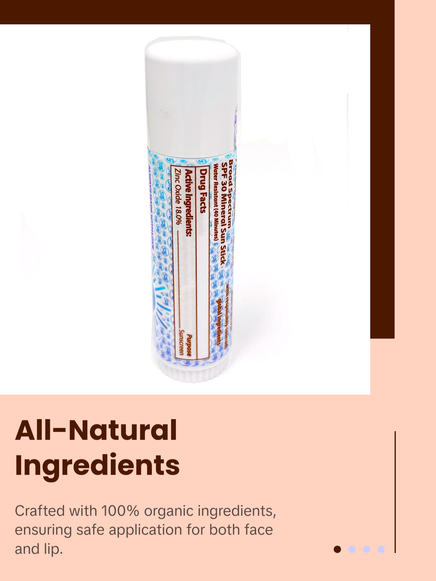 All-Natural Mineral SPF 30 SUNSHINE STICK