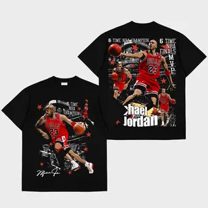 Michael Jordan "#23" Premium Cotton T-shirt V7, The GOAT Fan T-shirt, Bulls Nation Fans Club T-Shirt, Basketball Graphic T-Shirt, Basketball Lover Gift, Basketball Game Day Outfit.