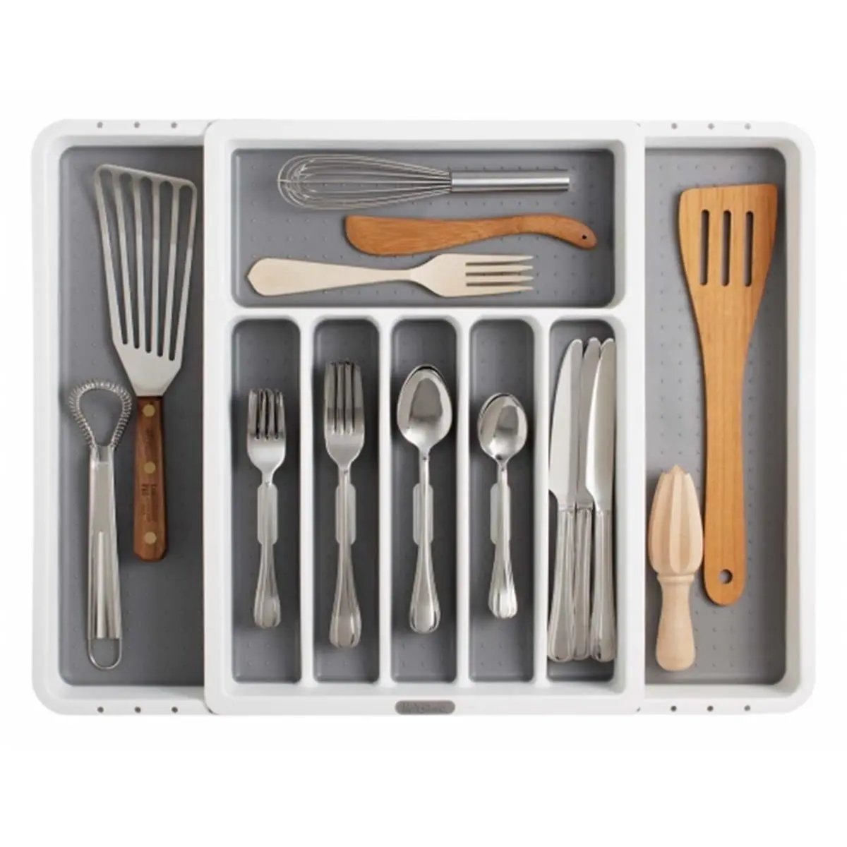 Made Smart Housewares Expandable Silverware Tray 29308