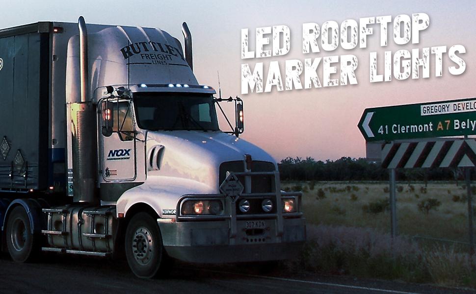 DIBMS Smoke Lens Roof Cab Clearance Light Kit with White LED, Compatible with Van SUV POV Vehicles, 5 Piece DIBMS Smoke Lens Roof Cab Clearance Light Kit with White LED, Compatible with Van SUV POV Vehicles, 5 Piece