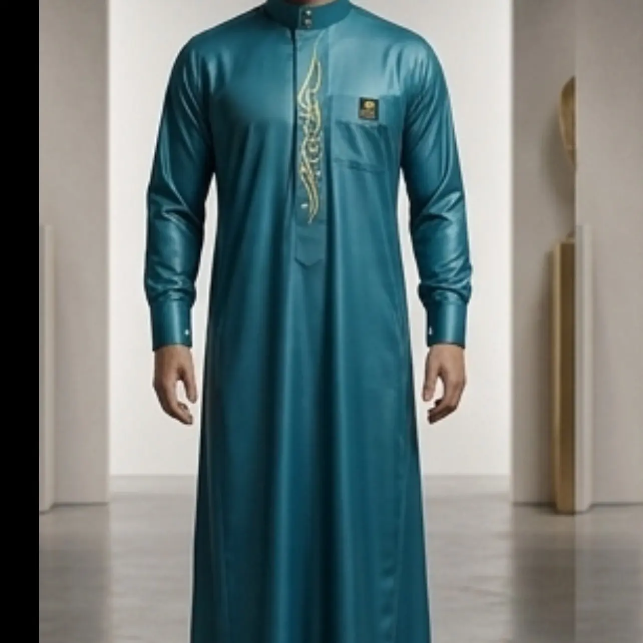 Men's Islamic Thobe, Modest Fashion Robe