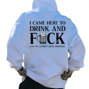 I Came Here To Drink Hoodie & Tee  Funny Party Graphic Pullover Unisex Streetwear Kangaroo Pocket Gift TikTok Shop Deals