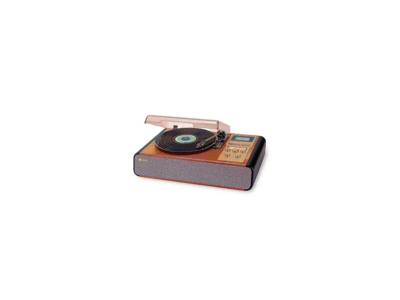 JENSEN JTA-385T2 Turntable with Cassette and Radio