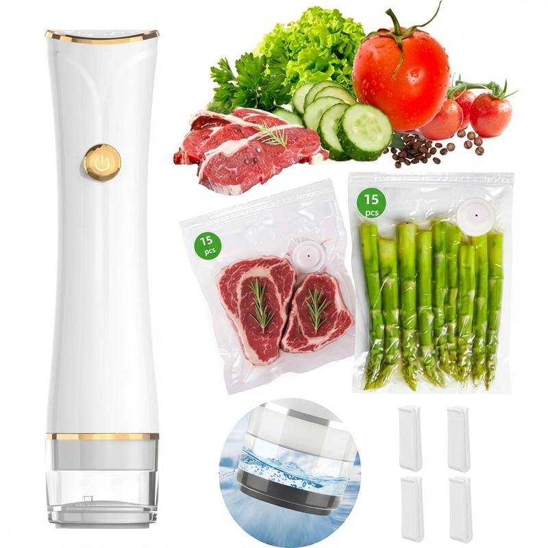 Chef Preserve Compact Vacuum Sealer for Food (Vacuum Sealer Machine ...