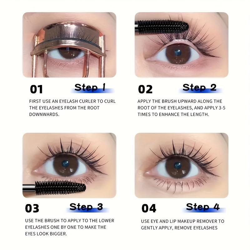 Luxury Black Mascara Enhances Eyelash Length Natural Long Lasting Waterproof Makeup No Clumping Smudge Proof Easy Application Dramatic Volume Cosmetic Luxury Black Mascara Enhances Eyelash Length Natural Long Lasting Waterproof Makeup No Clumping Smudge Proof Easy Application Dramatic Volume Cosmetic