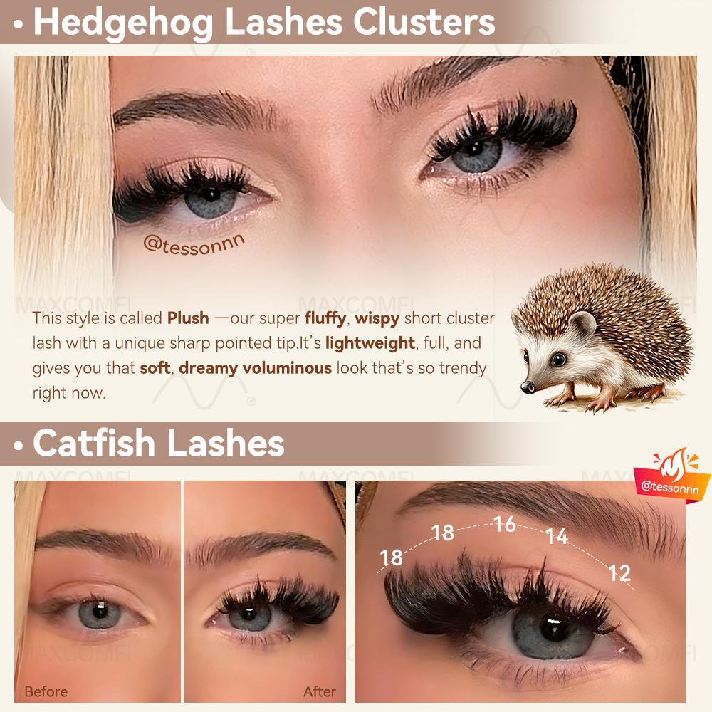Plush | MaxComfi Voluminous Lashes Without the Bulk Long-Lasting, Waterproof & Super Soft & Thin Band Too | Waterproof Long-Lasting Natural Daily Volume Style Beginner-Friendly DIY Lashes for Flawless Voluminous Look Trendy Must-Have Plush | MaxComfi Voluminous Lashes Without the Bulk Long-Lasting, Waterproof & Super Soft & Thin Band Too | Waterproof Long-Lasting Natural Daily Volume Style Beginner-Friendly DIY Lashes for Flawless Voluminous Look Trendy Must-Have
