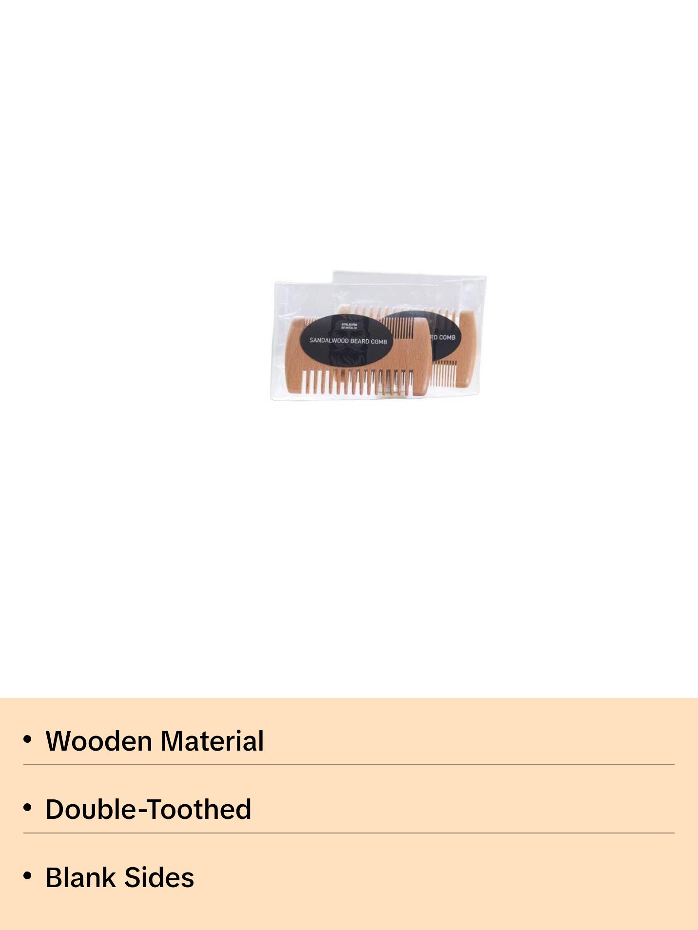 Sandalwood Beard Comb