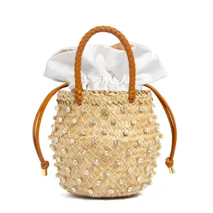 Nina Crystal Sorbet Bag in Cream, from Le Nine