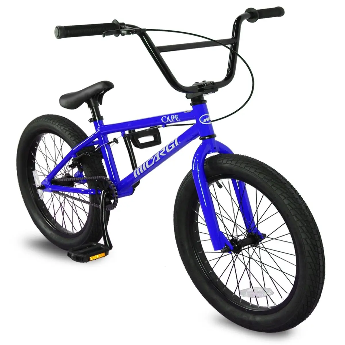 212 MAIN 20 in. Compact Cape BMX Bicycle for Adults - Steel Frame, V-Brakes, Aluminum U-Brake, Small Wheels, Blue All-Rounder Sports & Outdoor Cycling Leisure Equipment