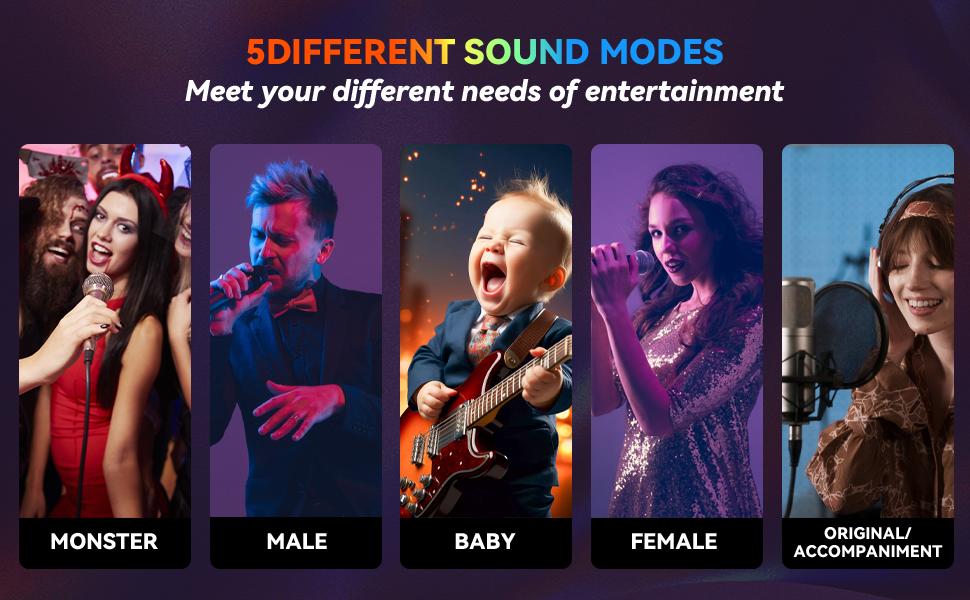 Mini Karaoke Machine for Kids Adults: Portable Bluetooth Speaker with 2 Wireless Microphone - Singing Karaoke Toy Gift for Girls Boys Ages 4-12+ Years Old Birthday Gift & Gifts Boyfriend & Funny Gift & Tween Gifts