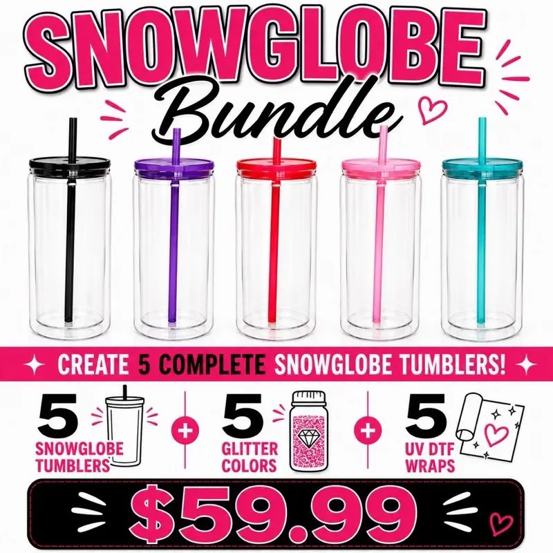 Snowglobe Tumbler Bundle