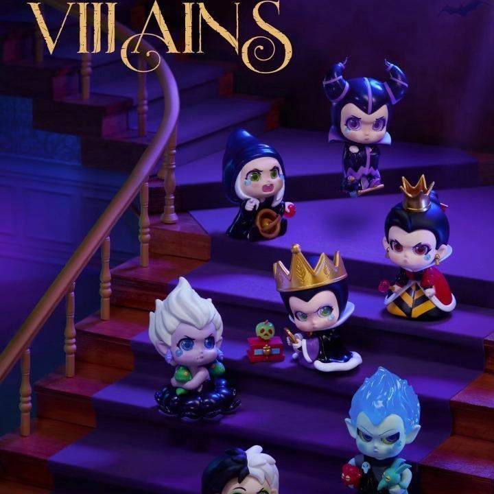 [For Live]Disney Villains "Born to Rebel" Series Blind Box Figurines - Stylish & Iconic Collectible Statues | Perfect Gift for Her (Villain Fans & Blind Box Collectors)Holiday gift,Holiday & Holiday Haul