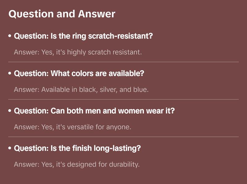 Firefighter's Axe Tungsten Carbide Ring