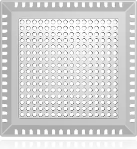 Drain Hair Catcher,Shower Drain Cover Hair Catcher Shower Drain Strainer for Bathroom Floor,Square Shower Hair Drain Catcher to Keep Away from Clogged Drain-No Rust! Aluvor