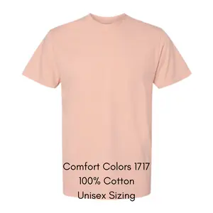 Pick-Your-Print Comfort Colors Unisex Cotton Tee shirt Graphic Shirt Menswear Classic Top