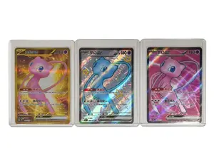 Pokémon TCG S-Chinese Set: 3 Mew EX Cards151C-185/151 SR, 151C-188/151 SSR, 151C-192/151 UR Full Art Holo Near Mint