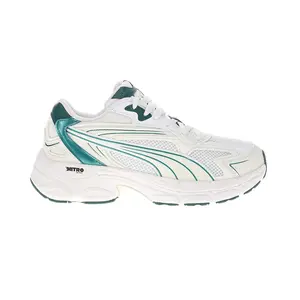 PUMA Womens Teveris Nitro Running Sneakers Shoes - Green, White