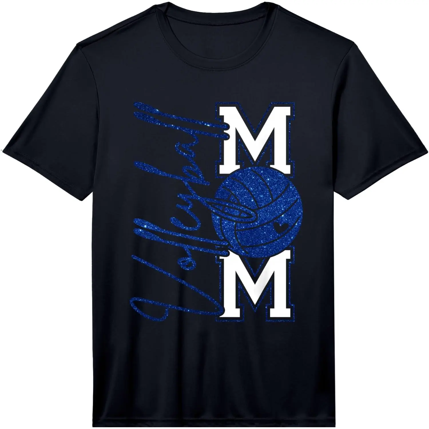 100% Cotton Volleyball Mom Game Day Mama Volleyball Gift Performance T-Shirt