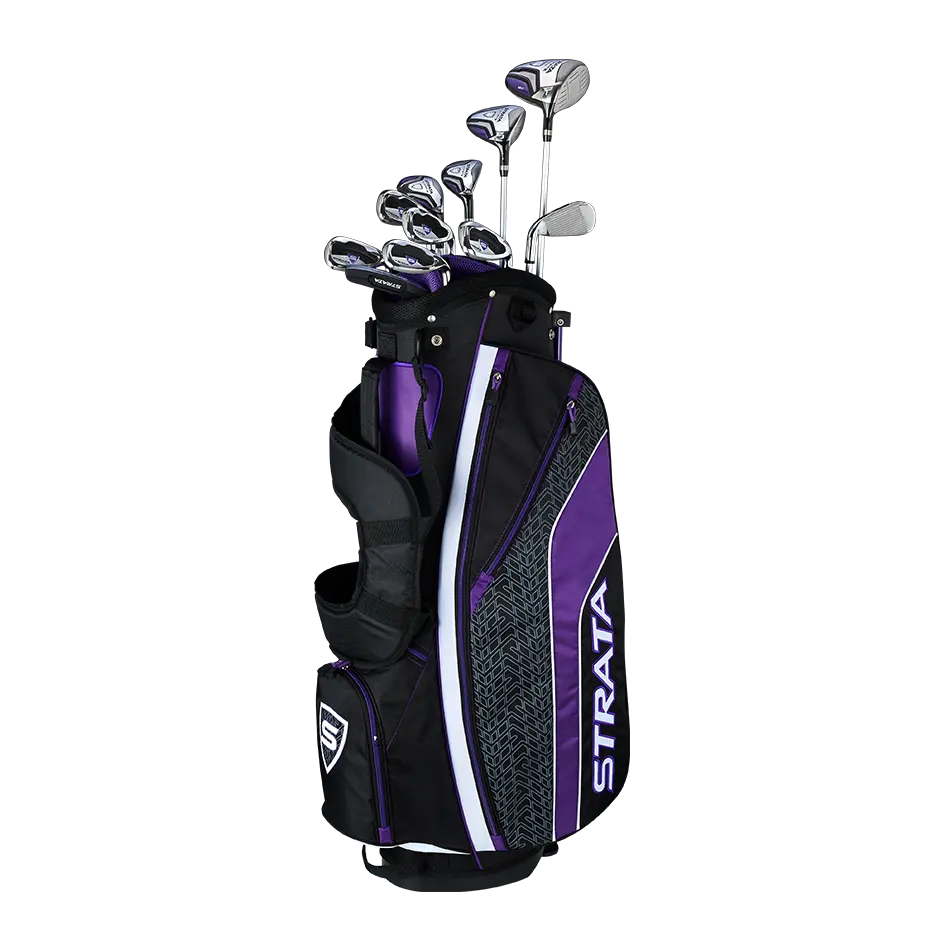 Women's Strata Ultimate 16-Piece Complete Set in Black/Purple | Size: Standard Womens Flex