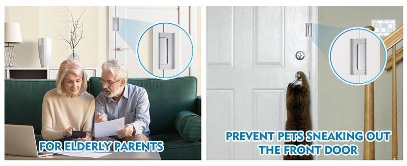 Door Reinforcement Lock 800lbs Home Security Force Child Proof Front Door Inside Safety Dual Unlocking Easy Install Burglar Proof Family Protection