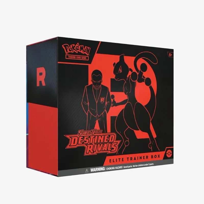 Destined Rivals ETB : Pokemon Elite Trainer Box (Shipped Sealed)