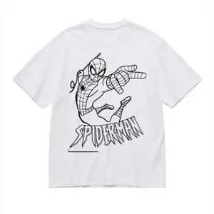 Marvel Spider-Man Tee - Classic Design Comfortable Wear Versatile Style Official Merchandise Menswear