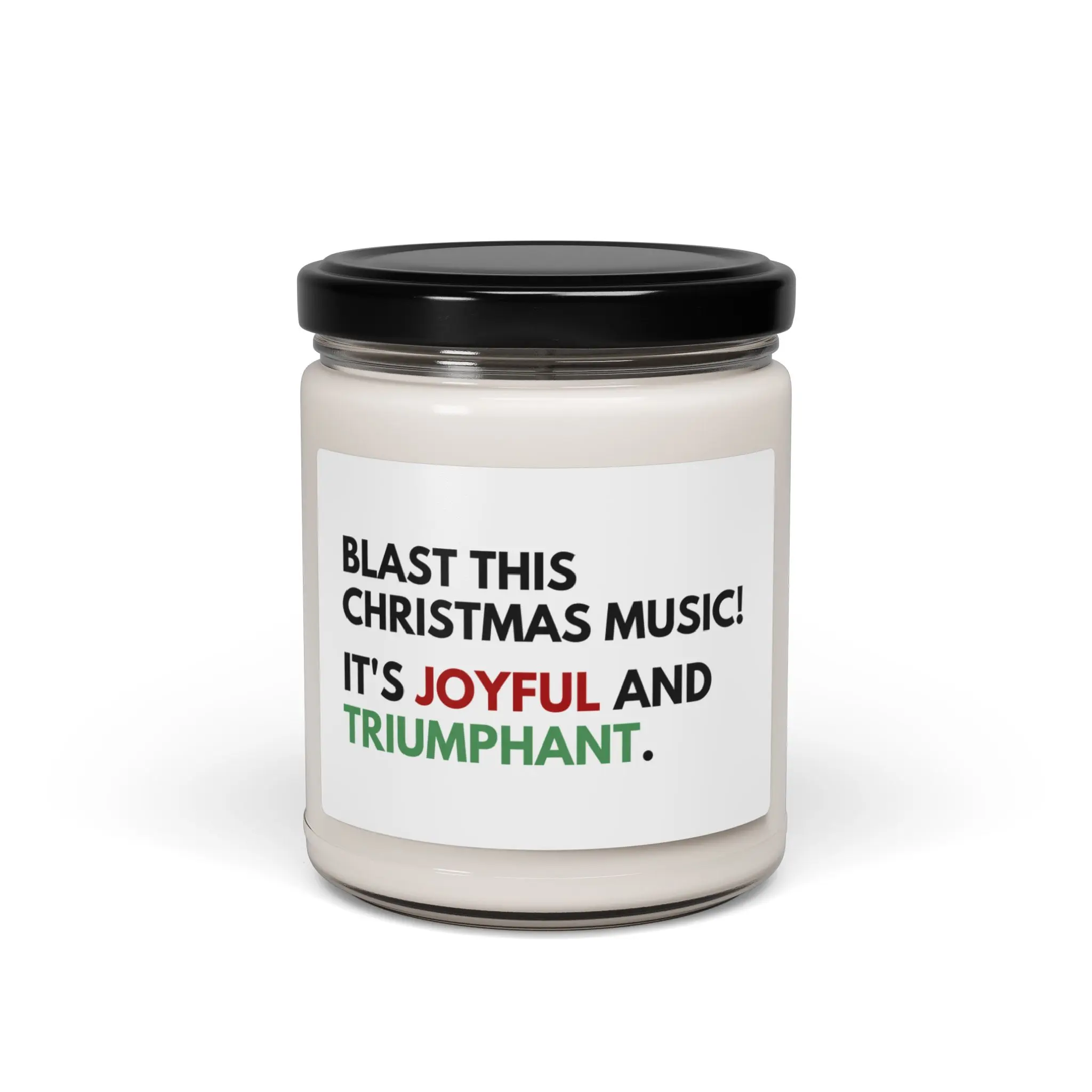 Grinch Christmas Movie Quote Candle - Funny Holiday Gift, Festive Soy Candle, Seasonal Home Decor, 9oz Jar