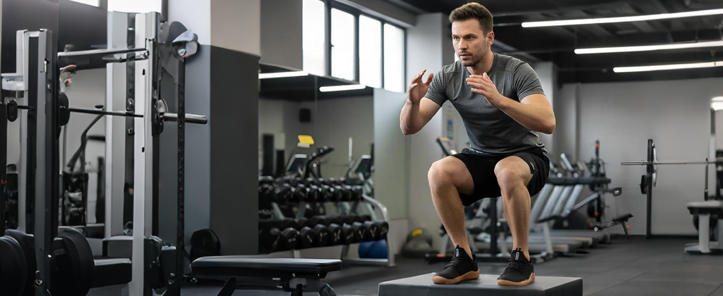 Airhas Mens Wide Toe Box Gym Barefoot Shoes Workout Sneakers for Men Zero Drop Cross Training Shoes