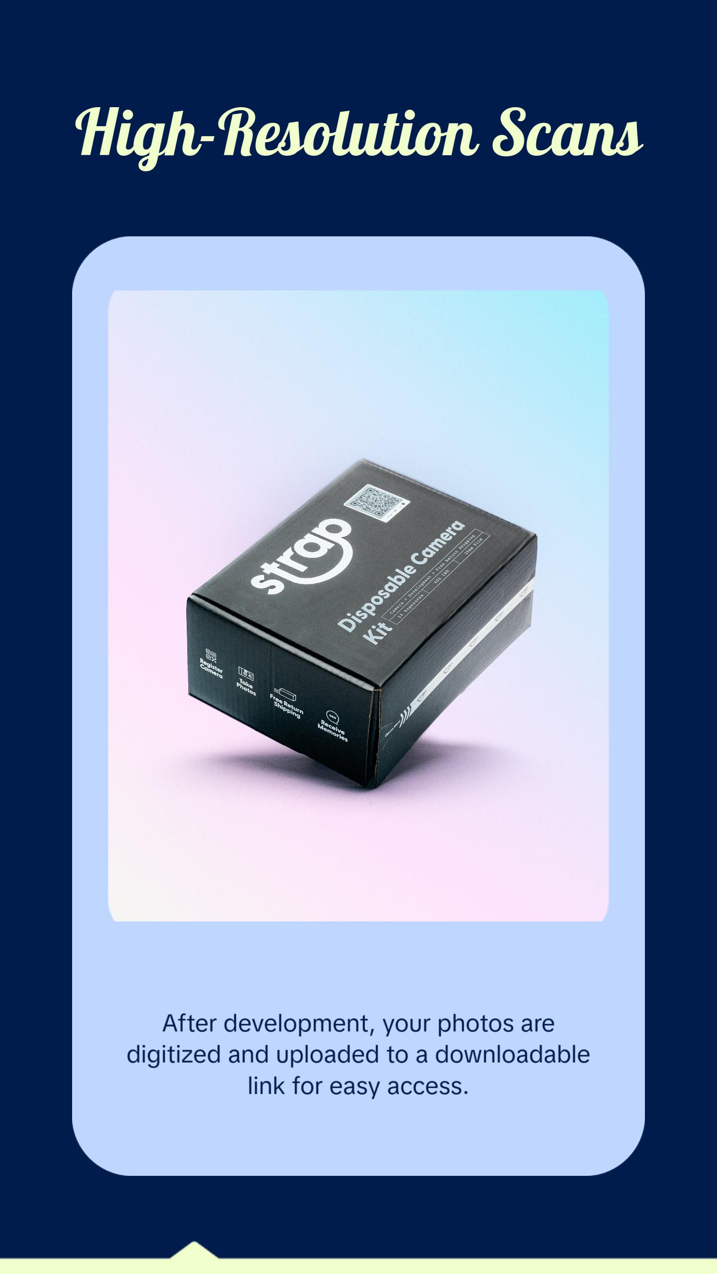 Strap Disposable Camera Kit