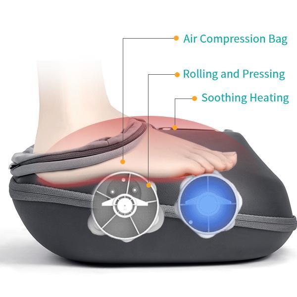 [Valentine Special] HERFES Massager Gift Bundle Neck Massager & Foot Massager - Perfect for Relaxation and Relief TikTokShopdeals Valentine Gifts