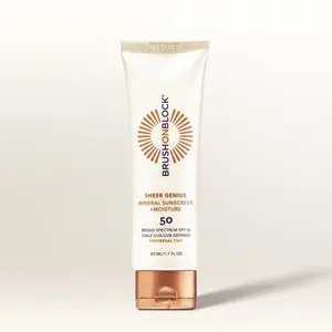 Sheer Genius SPF 50 Mineral Sunscreen + Moisture Tinted