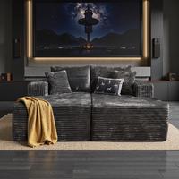 75" Grey Plush Basic Model 