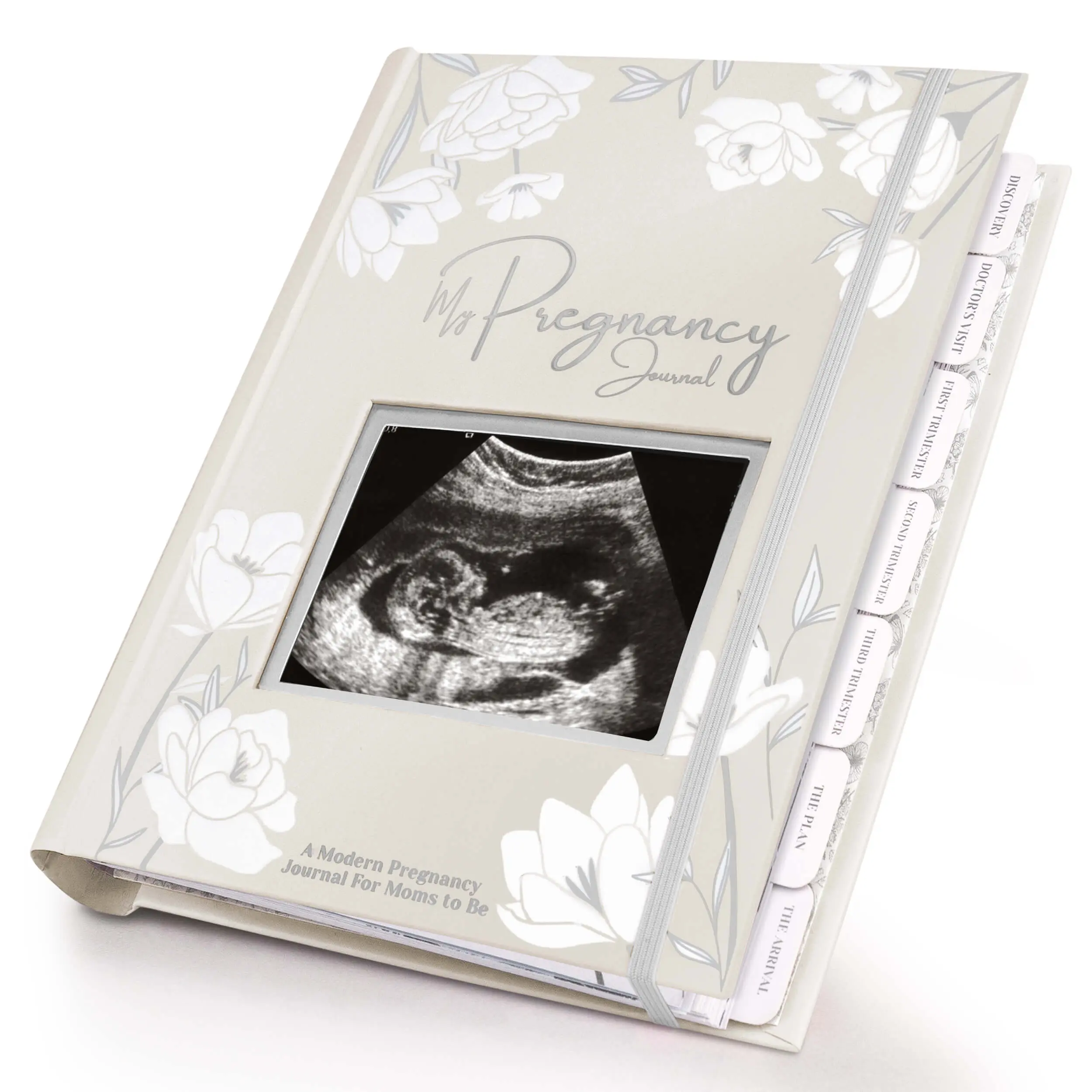 Pregnancy Journal, Pregnancy Announcements - 80 Pages Hard Cover Baby Books For Mom To Be Gift, Baby Memory Book Keepsake, Gender Reveal Gifts For New Moms, Shower & Registry