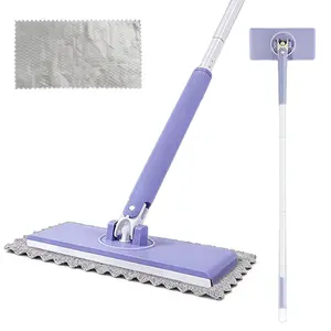 2026 Upgraded Snap Grip Mini Mop – Zero-Touch Hands-Free Cleaning, Retractable Adjustable 37-49 inch Handle, Automatic Cloth Changing, Wet and Dry Use for Bathrooms, Corners, Windows, and Multi-Surface Cleaning.11