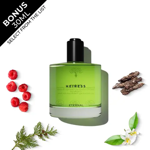 Heiress Perfume Oil - Eternal Long-Lasting Fragrance for Women, 50ml Bottle with Bonus 30ml