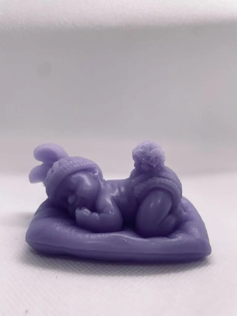 Sleeping Baby Candle