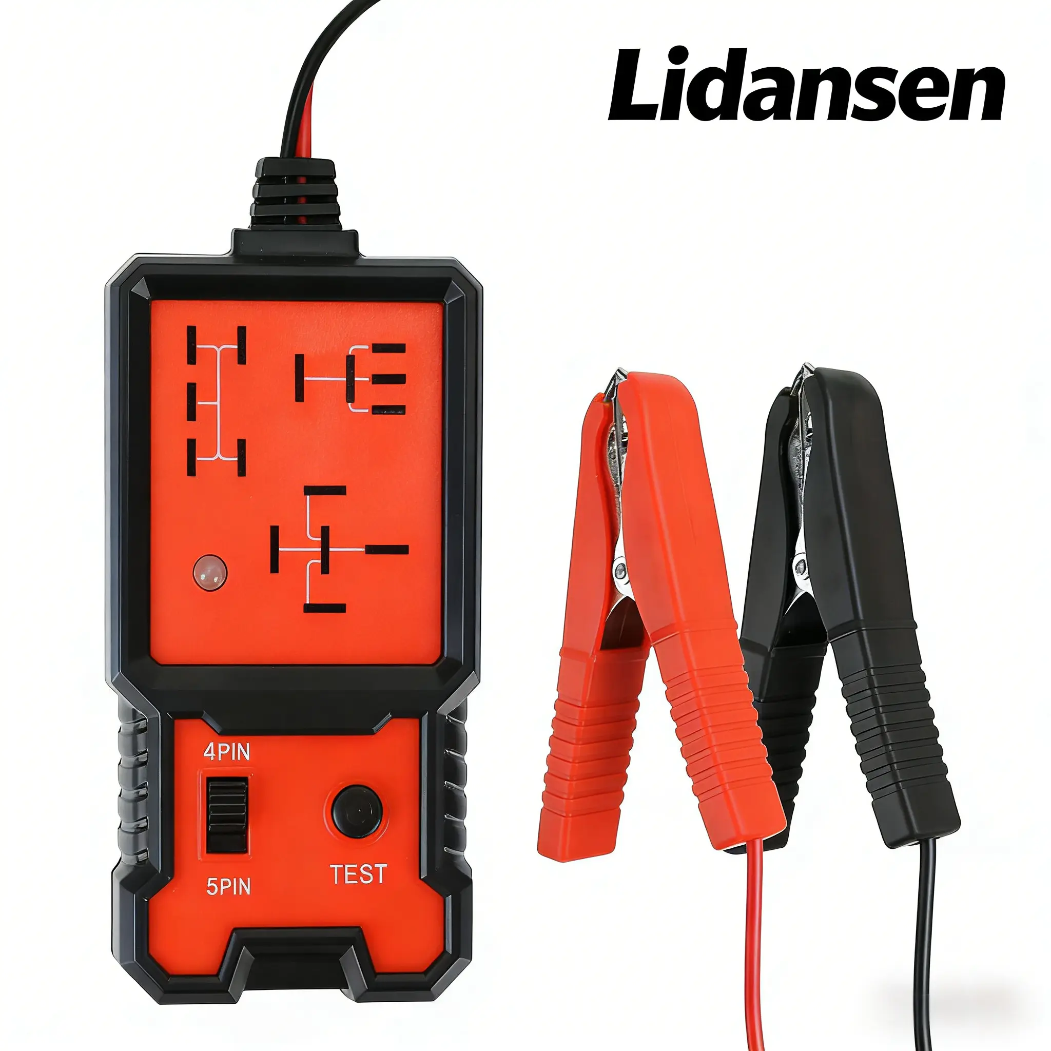 Car Automotive Circuit Tester with LED Indicator Portable Battery Diagnostic Checker Tool 12V Universal Relay Connector Vehicle Diagnostic Tool