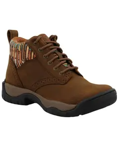 Twisted X Women's 4" All Around Lace-Up Hiking Work Boot Soft Toe - Wal0008