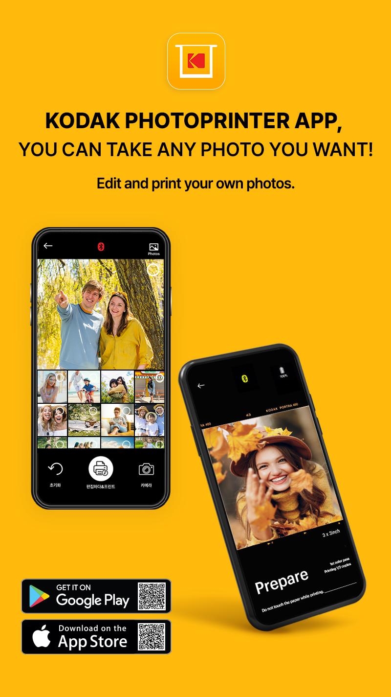 KODAK Dock ERA Plus 4PASS Instant Photo Printer (Printer + 50 Sheets) – 4x6” Prints, Easy Bluetooth Connection, High-Quality Output