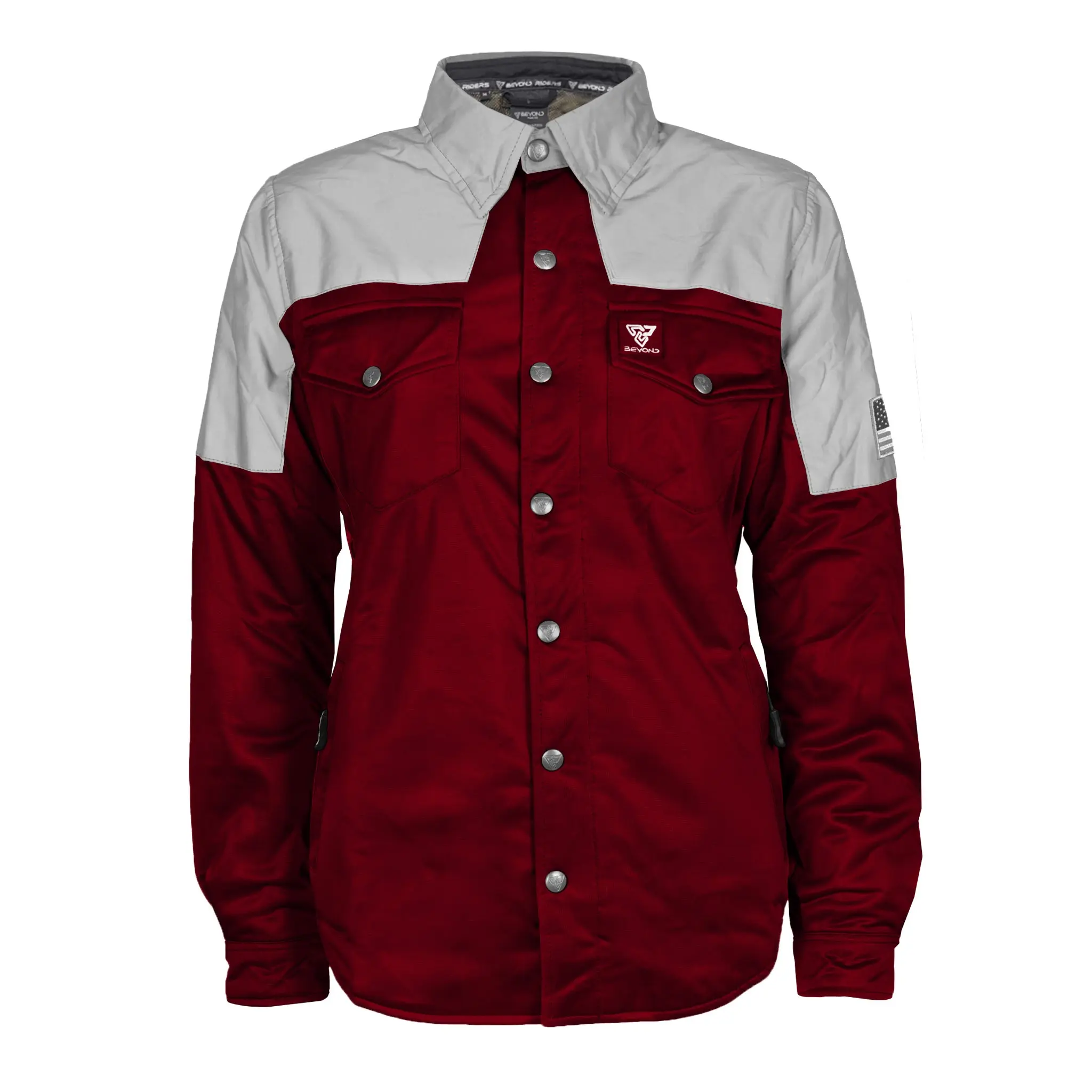 Ultra Reflective Shirt Red Maroon Eclipse for Women