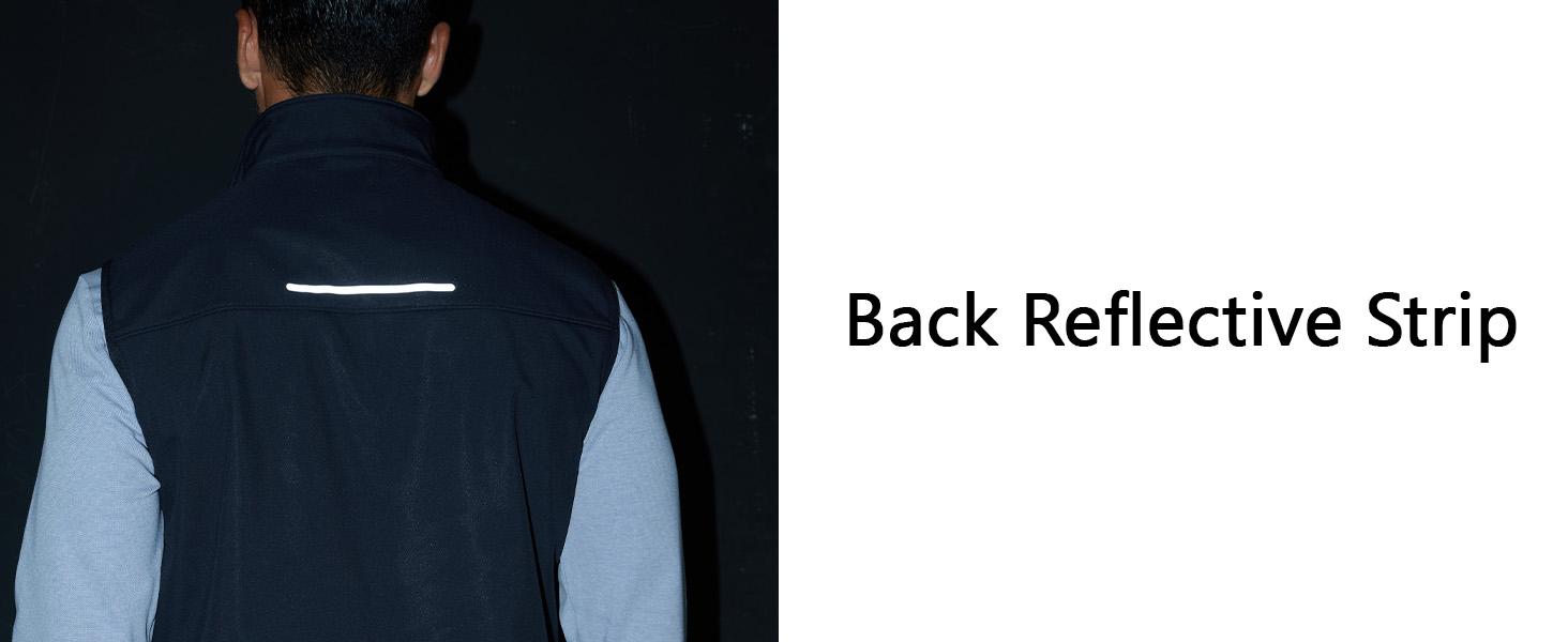 MAELREG Men’s Windproof Softshell Vest Lightweight Stretch Sleeveless Jacket with Zip Pockets Warm Durable Outdoor Sports Golf Vest SpringStatements