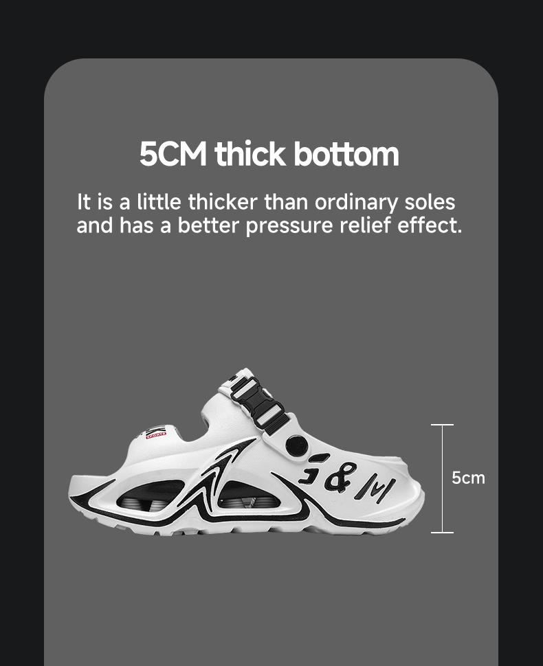 Summer Unisex Sandals wtih Arch Support FashionComfortable Lightweight Slippers Slip On Indoor andOutdoor