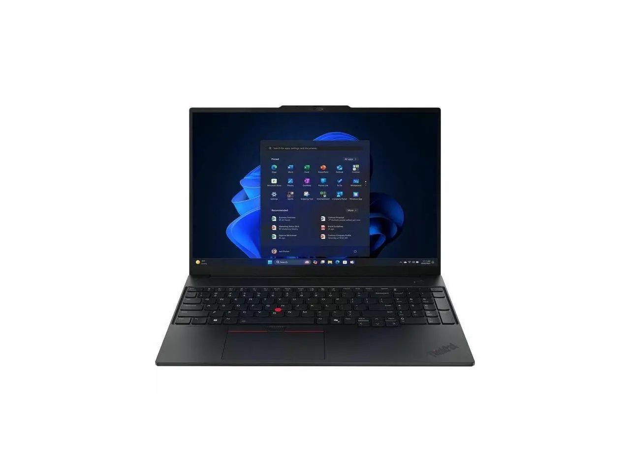 Lenovo ThinkPad E16 Gen 3 21ST0007US 16" Notebook - WUXGA - AMD Ryzen 5 230 - 16 GB - 256 GB SSD - English Keyboard - Black - AMD Chip - 1920 x 1200 - Windows 11 Pro - AMD Radeon 760M Graphics -
