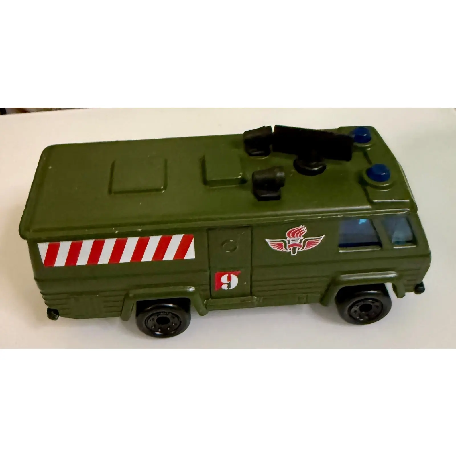 Vintage Matchbox Command Vehicle Military Radar Truck 1980 Made in Macau