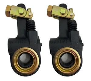 TORQUE 2 Pack of AS1140 Automatic Brake Slack Adjuster 1.5" Diameter, 28 Spline Teeth 5.5" Lever w/lock clevis (Replaces Meritor R801070 R801072 R801073 Freightliner Mack 1140) (2 x TR1140)