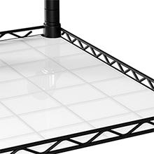 T1 Tool Organizer with Lockable Wheels Heavy Duty Garage Storage for Yard Shed Outdoor Lawn Freestanding Organizers UP to 50 Tools Black Anti-Tip Device