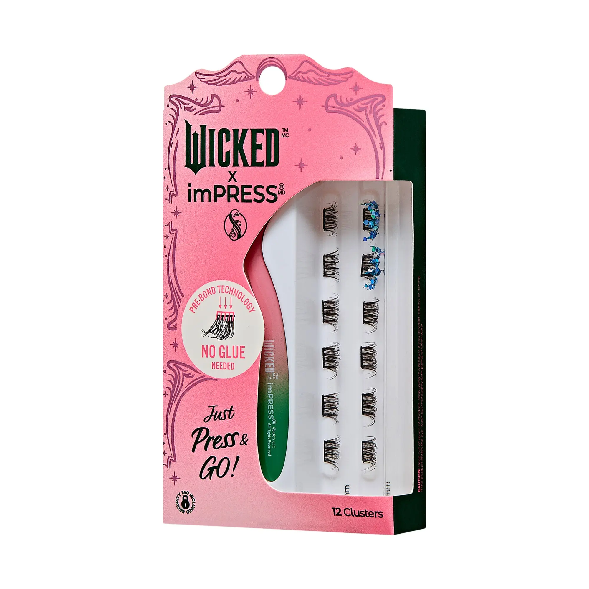 WICKED X imPRESS Falsies Self Adhesive Lash Clusters | Ozspresso