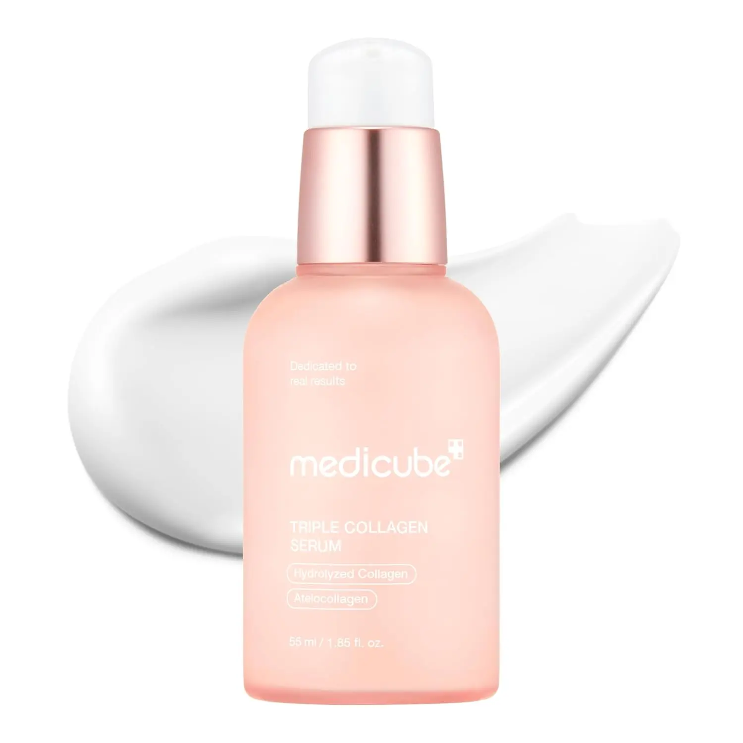 [Official Medicube Partner] Triple Collagen Serum 4.0 55ml - Nourish dull skin with Triple Collagen Complex - A lightweight serum with Niacinamide and Hyaluronic Acid - Korean Skincare