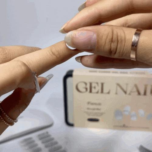 Triple Bundle Semi Cured Gel Nails Strips Odor-Free 30-Second Finish Pick ANY 1 Designs Get 1 Random FREE No Lifting Stays Flat All Day Perfect Gift